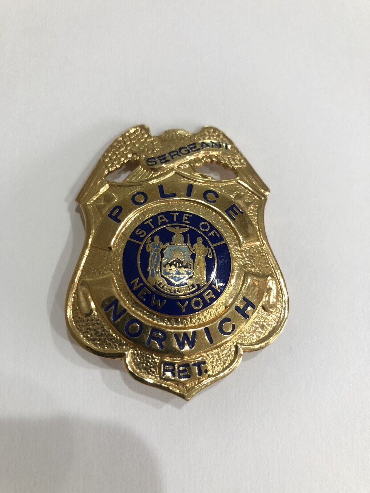 Norwich, NY Police Badge (obsolete)