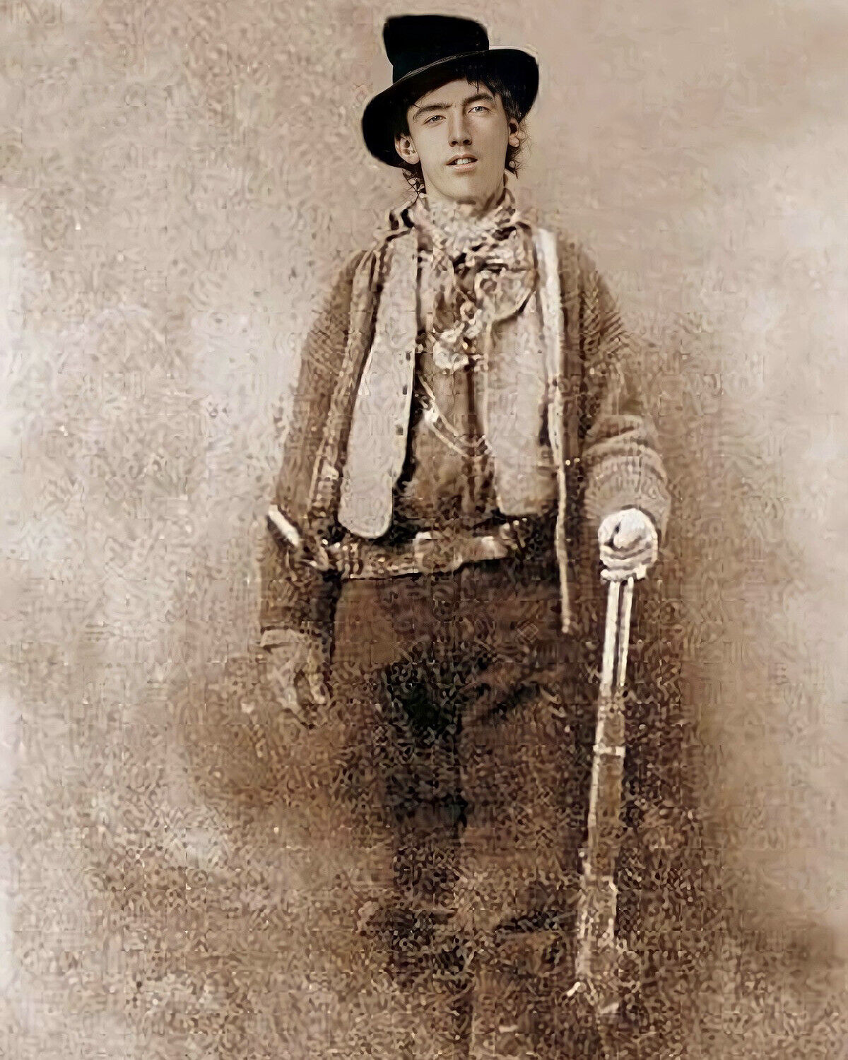 Billy the Kid William Bonney 8X10 Photo Picture outlaw gunfighter Regulators #4