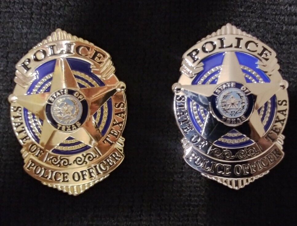 Texas Police  off duty generic Badge
