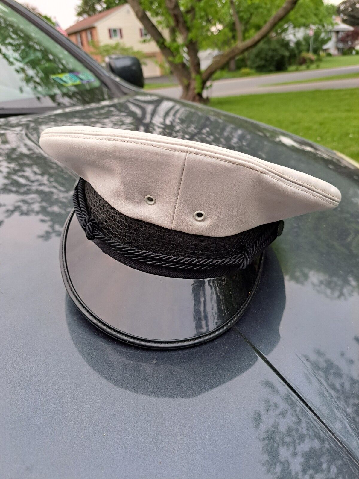Vintage DETROIT POLICE Officer Hat Cap