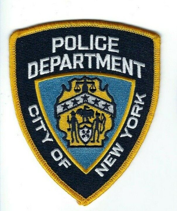 City of New York NY Police Dept NYPD *Full-Size Shoulder* patch - NEW