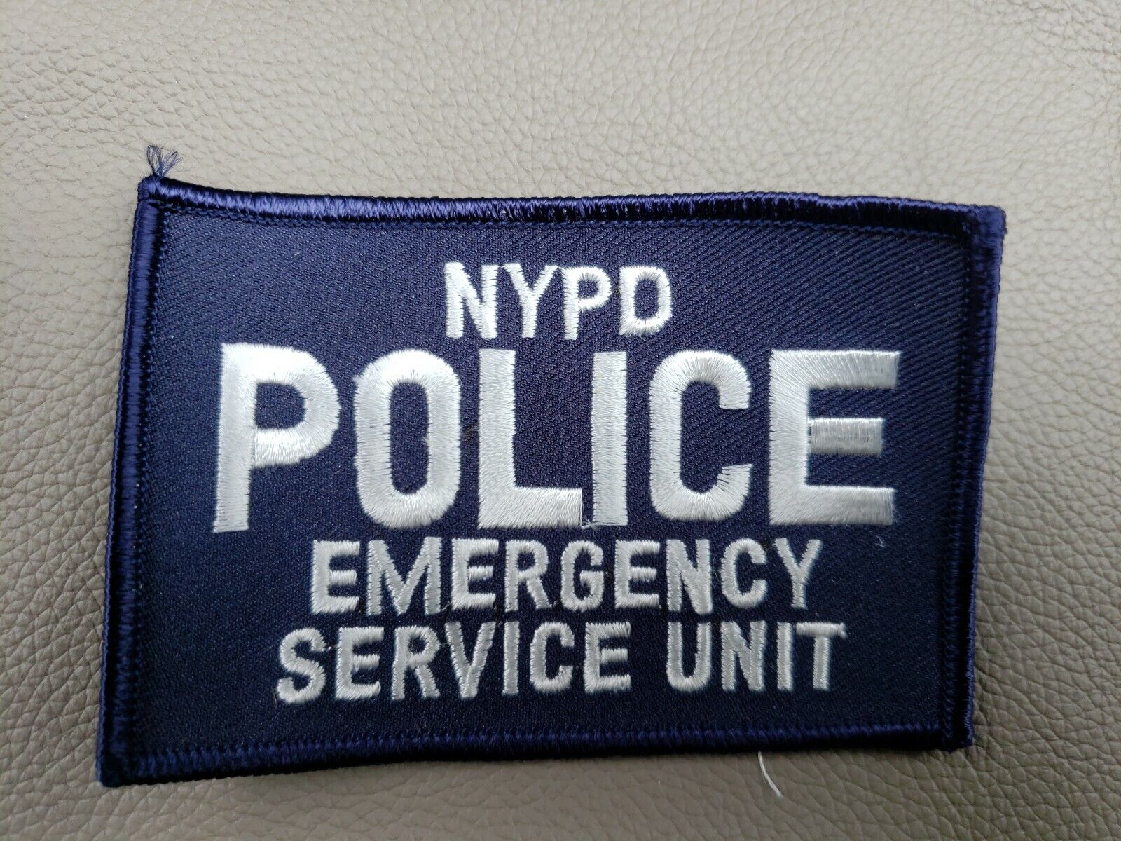 NYPD EMERGENCY SERVICE UNIT NEW YORK CITY POLICE PATCH ERT SERT SWAT K9 BOMB NY