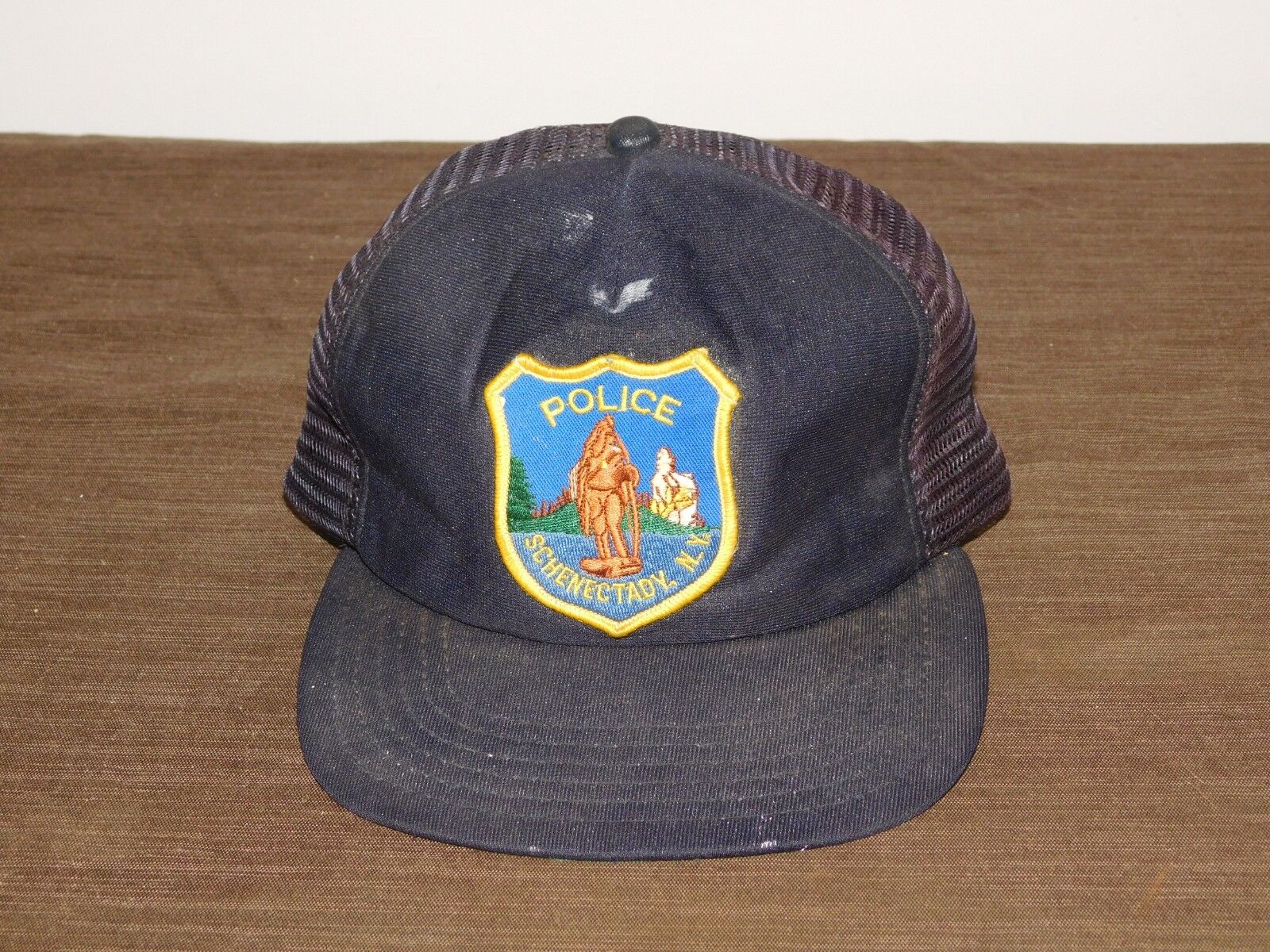 POLICE  DEPARTMENT BASEBALL CAP HAT SCHENECTADY NY 
