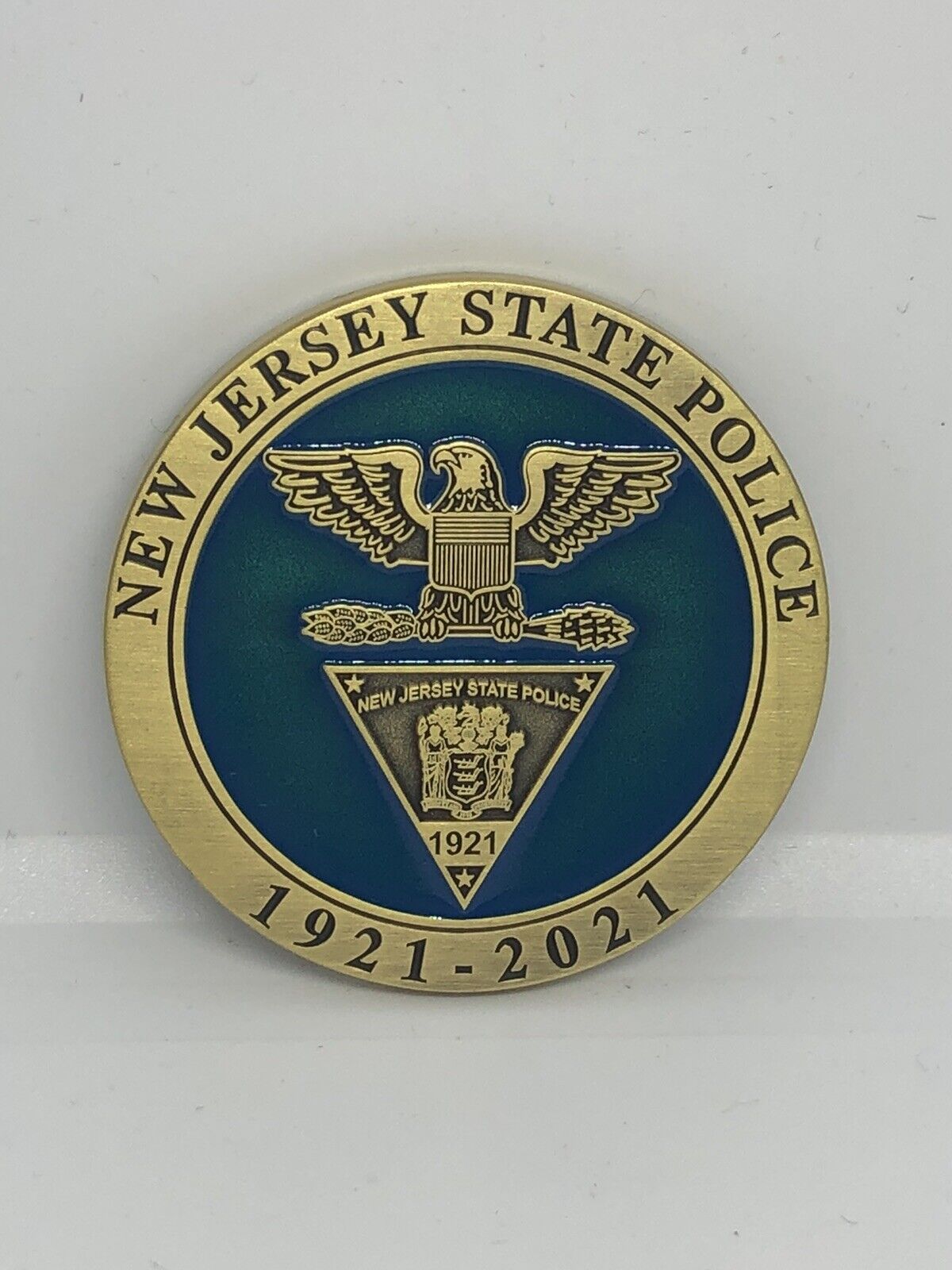 New Jersey State Police Challenge Coin
