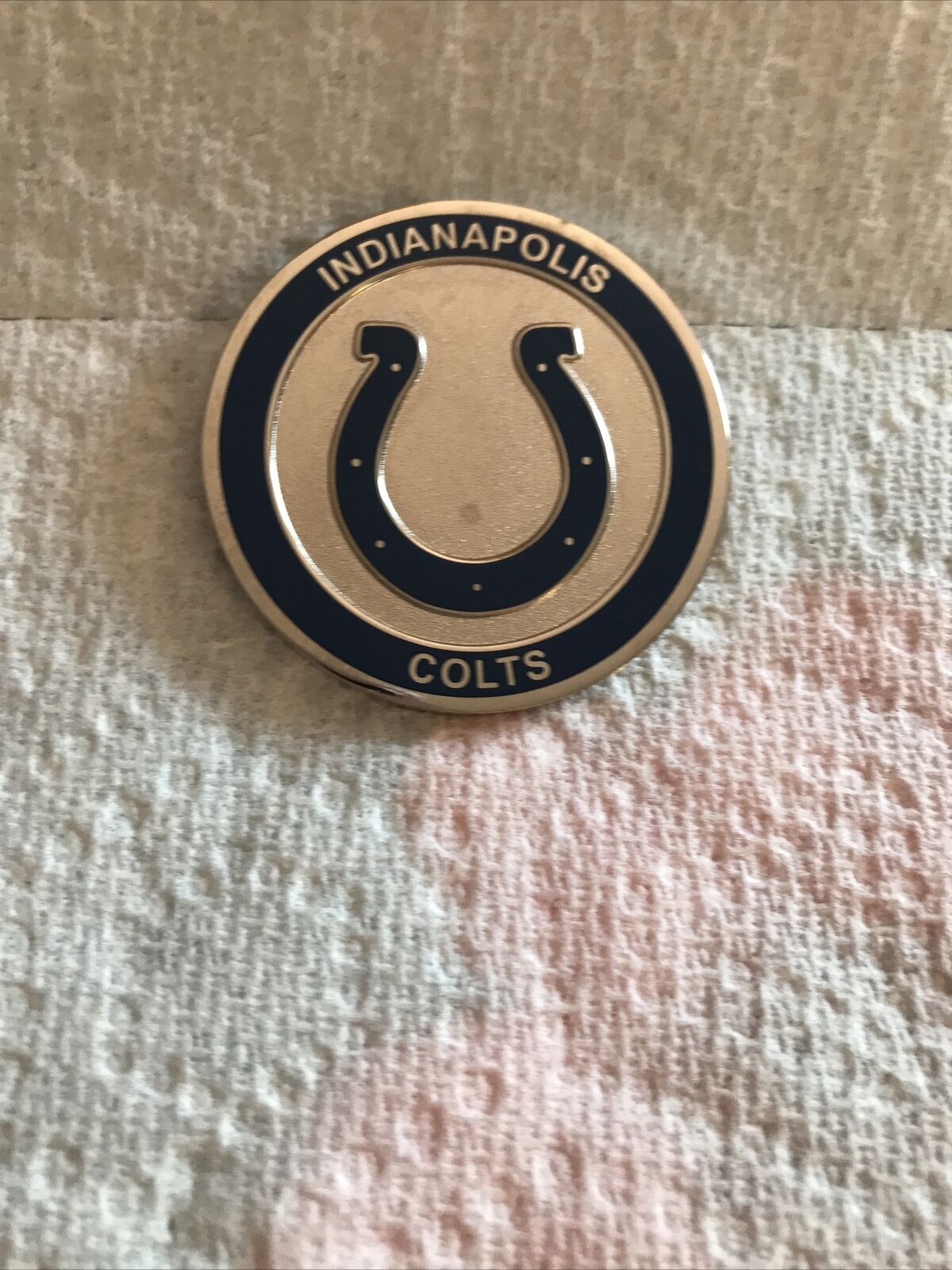 Indianapolis Colts Fire Police Emt & HLS  Honor Challenge Coin