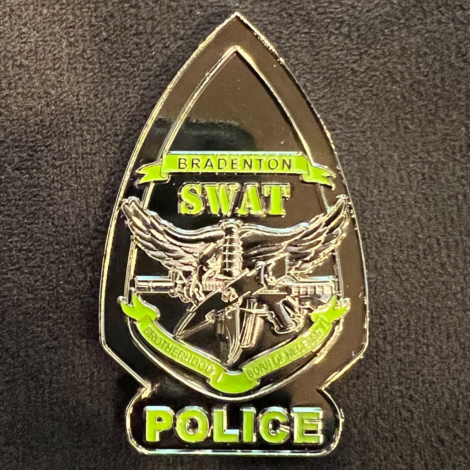 Bradenton Police SWAT Challenge Coin V2