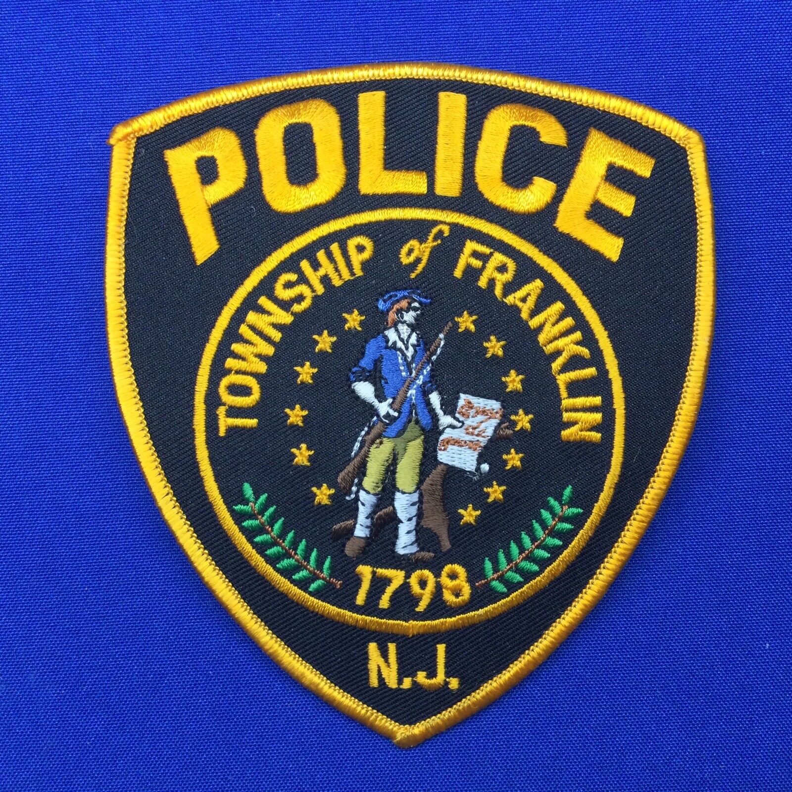 Franklin Township Police N.J. Shoulder Patch Obsolete PS500