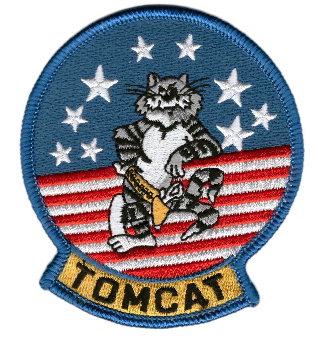 TOP GUN MOVIE MAVERICK GOOSE F-14 TOMCAT US Navy Fighter Squadron Shoulder Patch