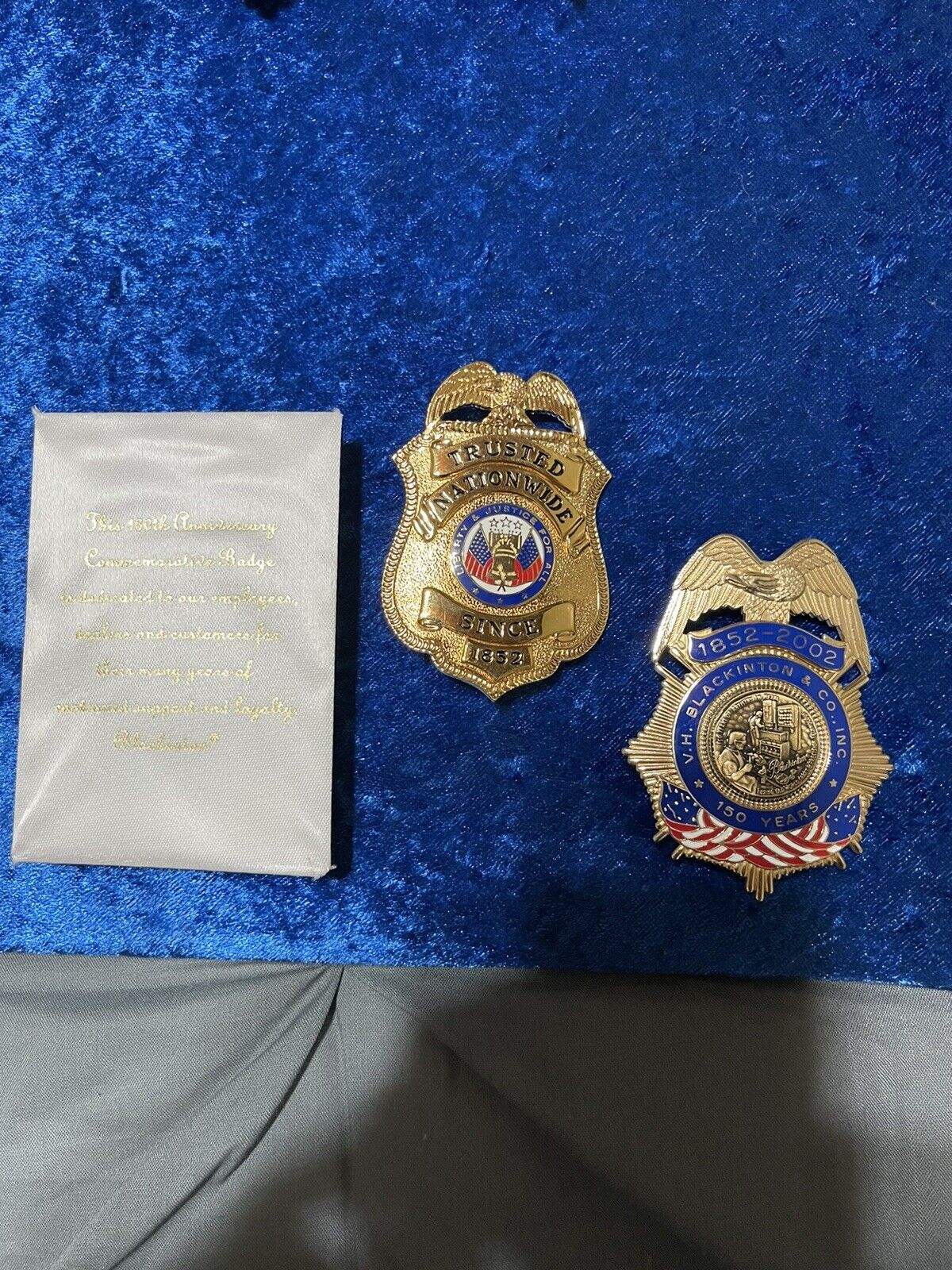 Blackinton Badge Collection Bundle. Police Fire Medic Police Badge Collection