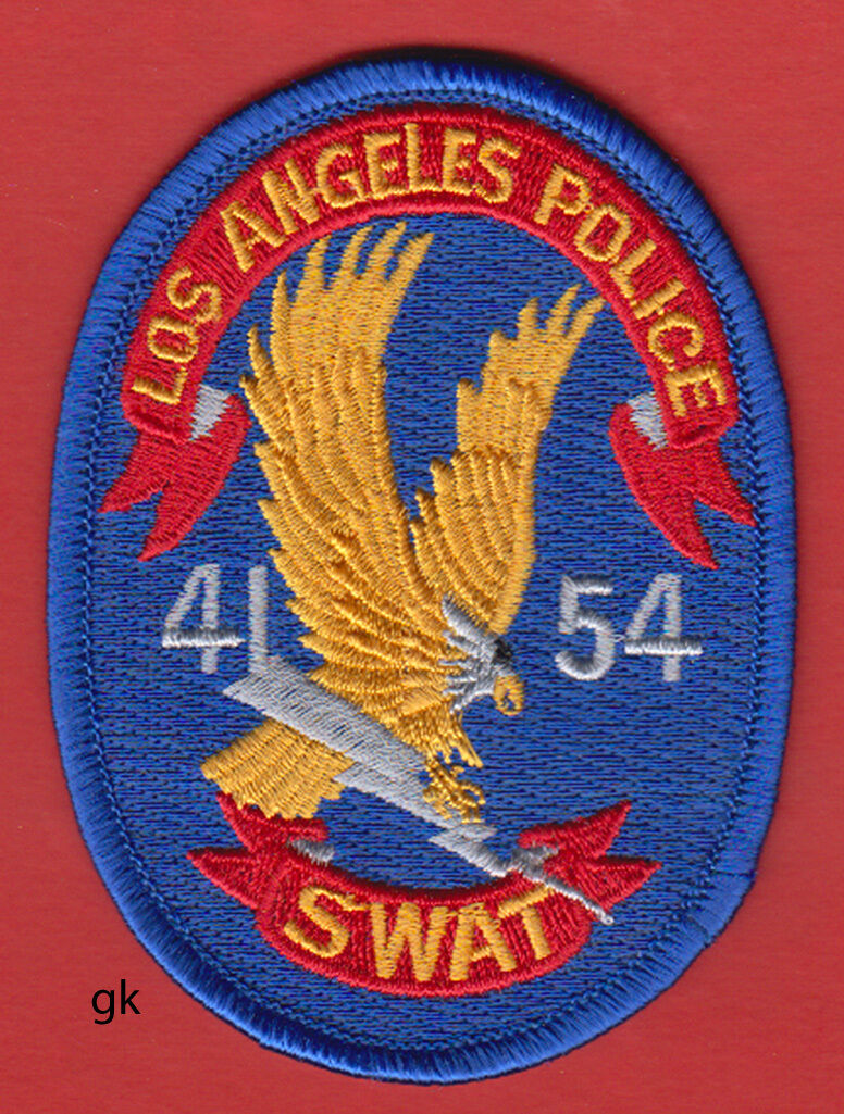 LOS ANGELES    CALIFORNIA SWAT POLICE SHOULDER PATCH