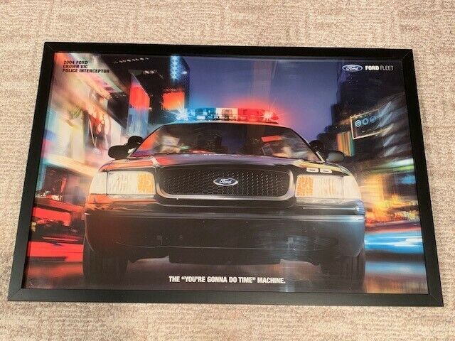 2004 Ford Police Crown Victoria P71 Poster