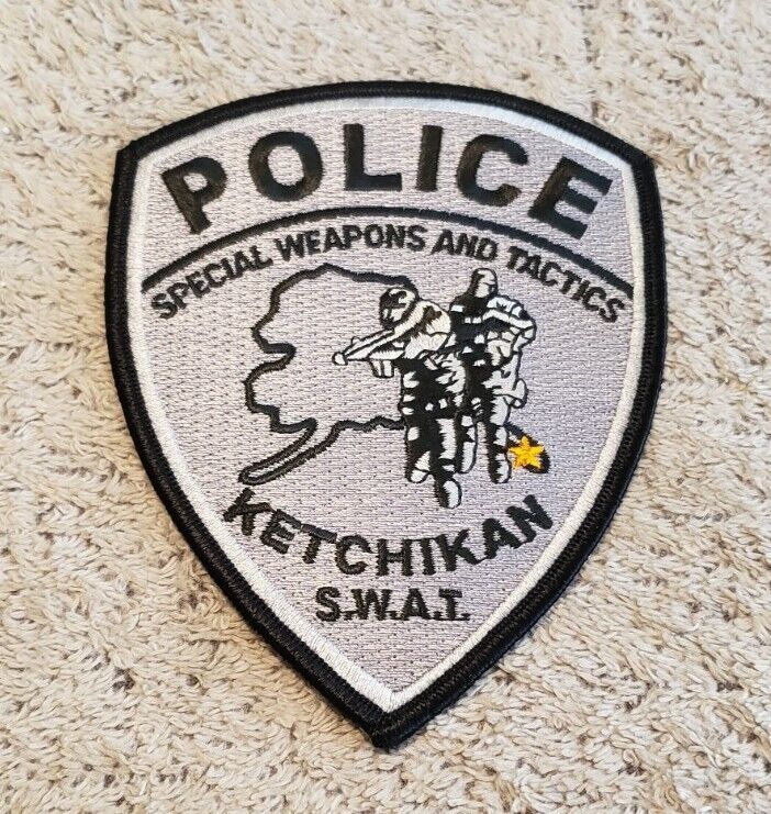 Ketchikan Alaska Police Swat Shoulder Patch 