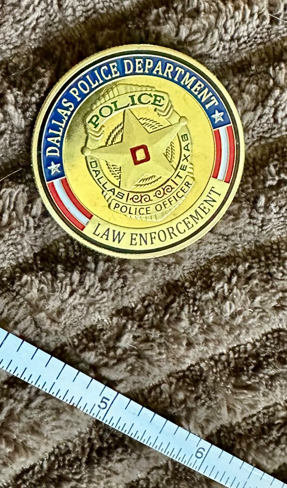Dallas Police Department * Law Enforcement * Challenge Coin