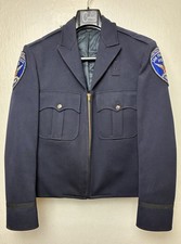 Vintage San Francisco Patrol Special Police Ike Jacket 40R Dress Coat 1960s-70s picture