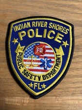 Indian River Shores Florida Police Patch  picture