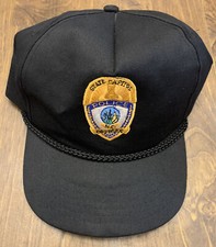 Vintage N.C. State Capital Police Officer Rope Hat picture