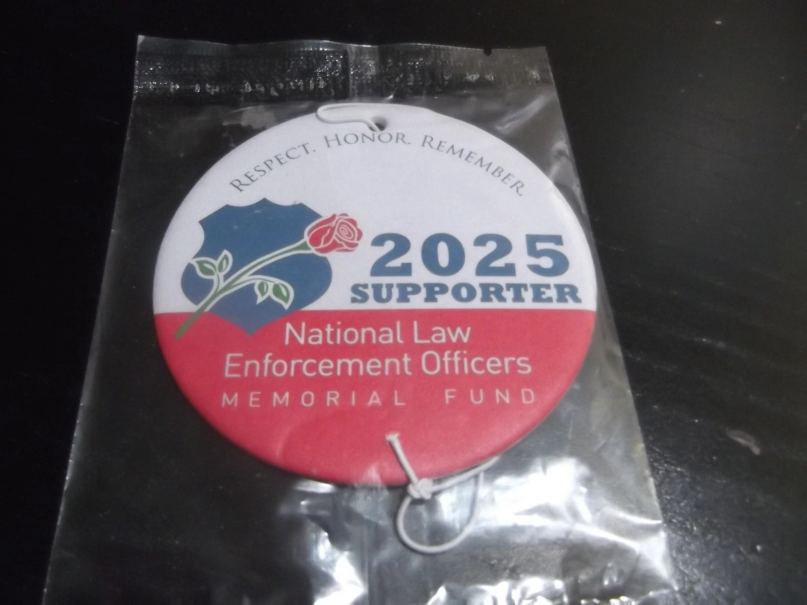 NATIONAL LAW ENFORCEMENT MEMORIAL 2025 ORNAMENT-NEW