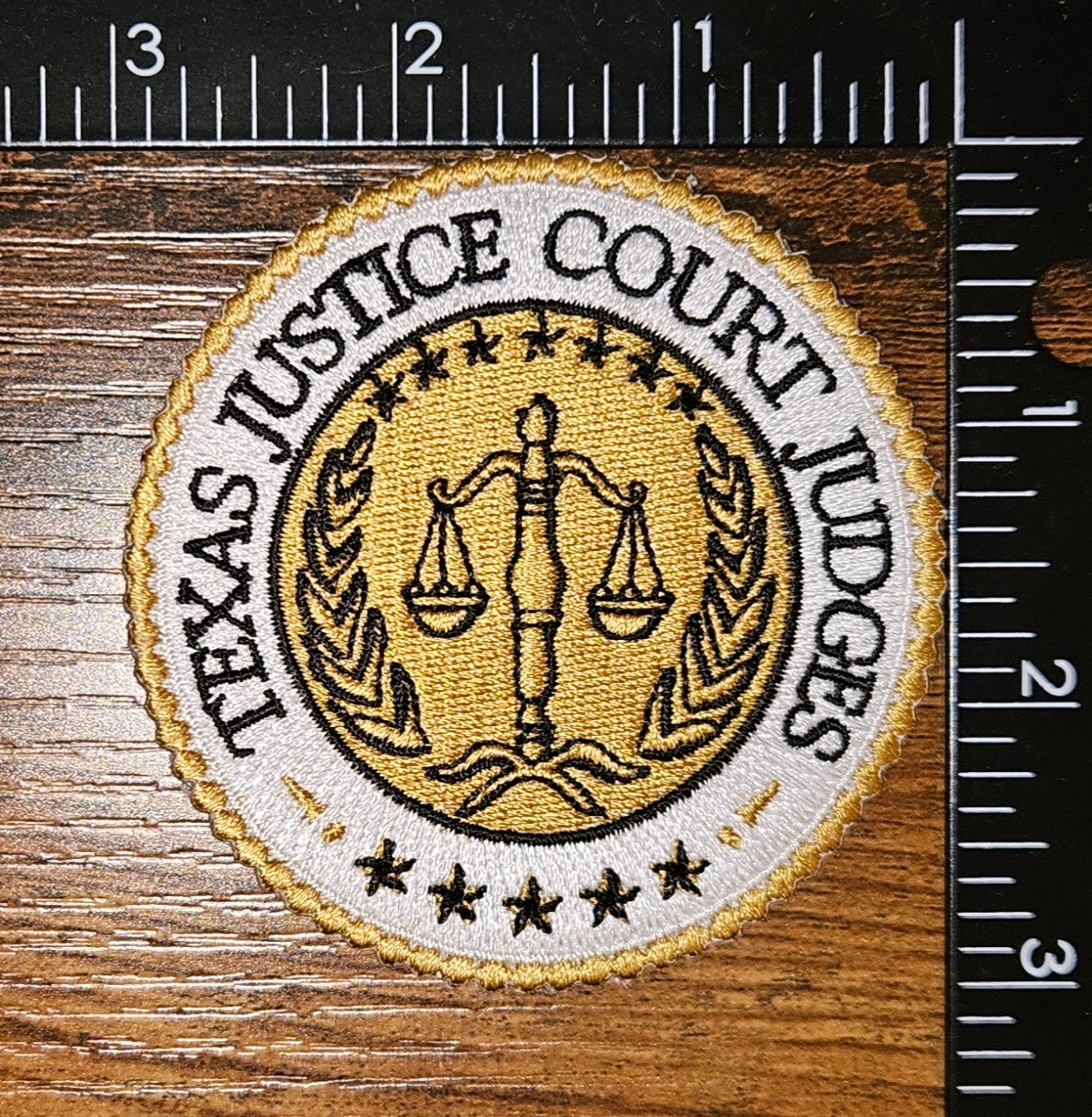 State of Texas Justice Court Judges Law Enforcement Patch State of Texas Justice Court Judges Law Enforcement Patch