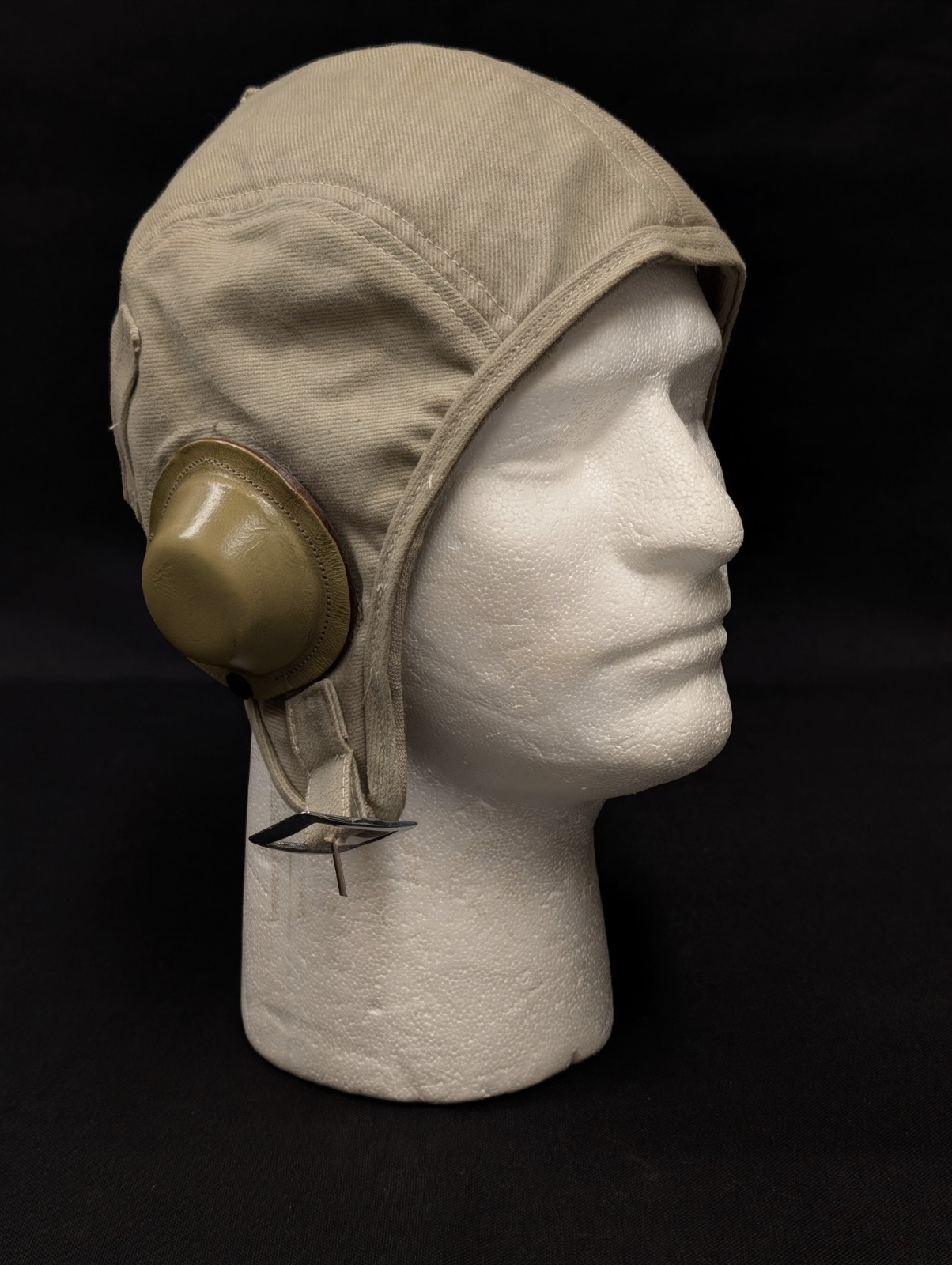 Garcia Aviation Reproduction US Navy M-450-1 Summer Flying Helmet, Size Large