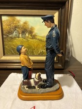 Vanmark Blue Hats Bravery I Want To Be Like You Police Figurine #2/1200 2000 picture