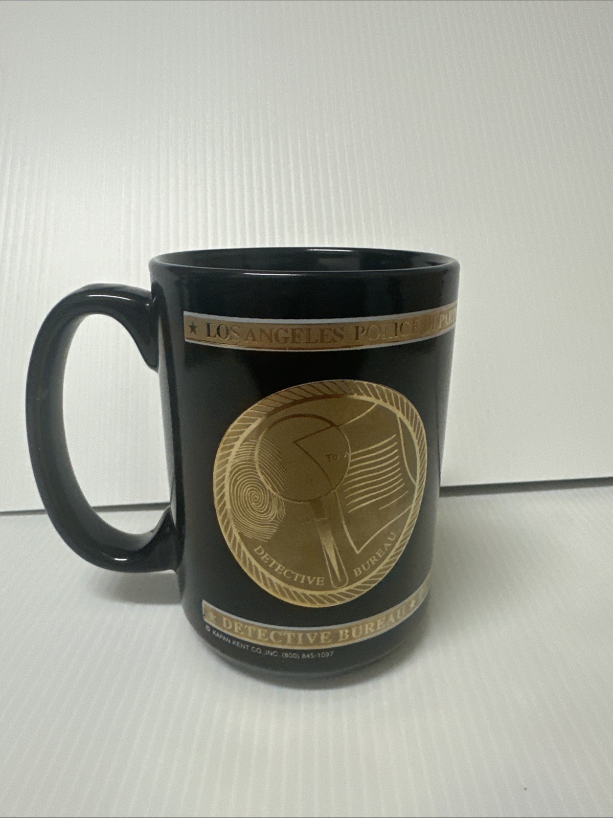 Vintage LAPD Detective Bureau Coffee Mug - Los Angeles Police Department Vintage LAPD Detective Bureau Coffee Mug - Los Angeles Police Department