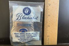 VINTAGE OBSOLETE PINKERTON SECURITY CAPTAIN'S BADGE #102 NEW IN PACKAGING RARE picture