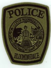 GEORGIA GA BLOOMINGDALE POLICE SUBDUED SWAT STYLE NICE PATCH SHERIFF picture