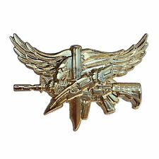 SWAT Operator Insignia Eagle Center Mass POLISHED GOLD pin Hero's Pride 3915CB picture