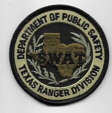 Round SWAT SRT Texas State Police DPS patch  picture