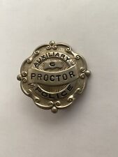 Obsolete Antique Proctor Minn. Auxiliary Police Badge  picture