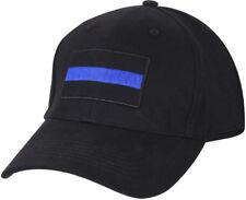 Thin Blue Line Low Profile Police Baseball Cap Law Enforcement Hat picture