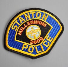 Stanton California Police Millennium Patch ++ Mint Orange County CA picture