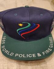 1995 World Police & Fire Games Melbourne, Australia Vintage Hat picture