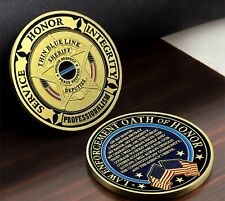 Police Challenge Coin Deputy Sheriff Creed Law Enforcement Collectible Gift picture