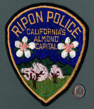 Vintage - Ripon California Police Patch - Authentic picture