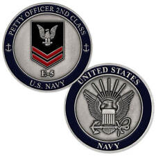 NEW U.S. Navy Petty Officer 2nd Class E-5 Challenge Coin. picture