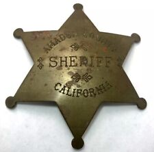 Antique / Vintage Obsolete Amador County California CA Sheriff Badge picture