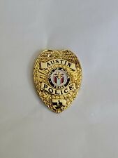 Austin Police Mini Badge Lapel Pin Novelty Replica City of Austin Texas  picture