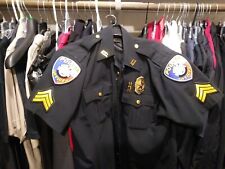 Texas Police Uniform Shirt w Sgt Stripes and Badge picture