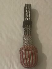 WW2 Vintage Original German Fire Protection Police Sword Knot Portepee picture