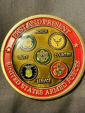 US Armed Forces…. Past And Present… Thank You for Serving….. Challenge Coin picture