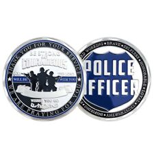 Police Officer Squad Challenge Coin Law Enforcement Shield Badge Collectible picture
