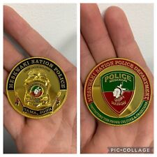 2” Tribal Police Challenge Coin - The Meskwaki Nation Police Department, Iowa picture