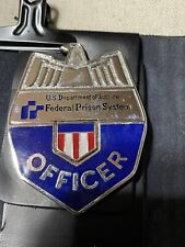 Vintage obsolete Federal Prison Badge picture