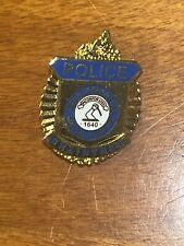 Braintree Massachusetts Police Badge Pin picture