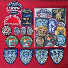 Lot of 23 Patches Corrections, Security Guard, Law Enforcement Officer, TX, NC picture
