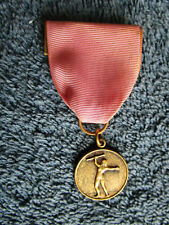 Majorette Baton Twirling Medal Ribbon Award Vintage Rare 1973-74 Era 160-69-18 picture