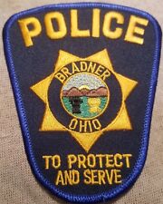 OH Bradner Ohio Police Shoulder Patch picture