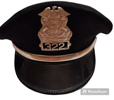 Vintage Pennsylvania Police Sheriff Hat Cap Midway Cap Co. picture