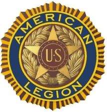 AMERICAN LEGION ARMED FORCES MILITARY BUMPER STICKER / DECAL picture